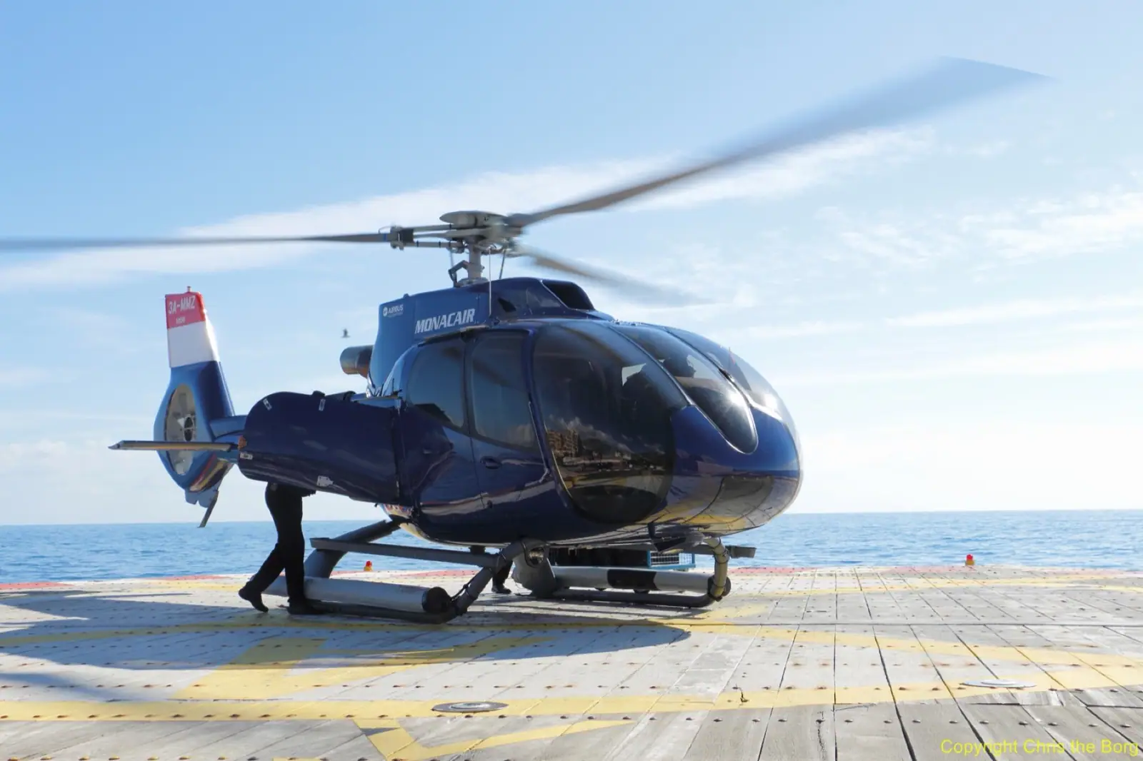 Helicopter · Nice → Monaco