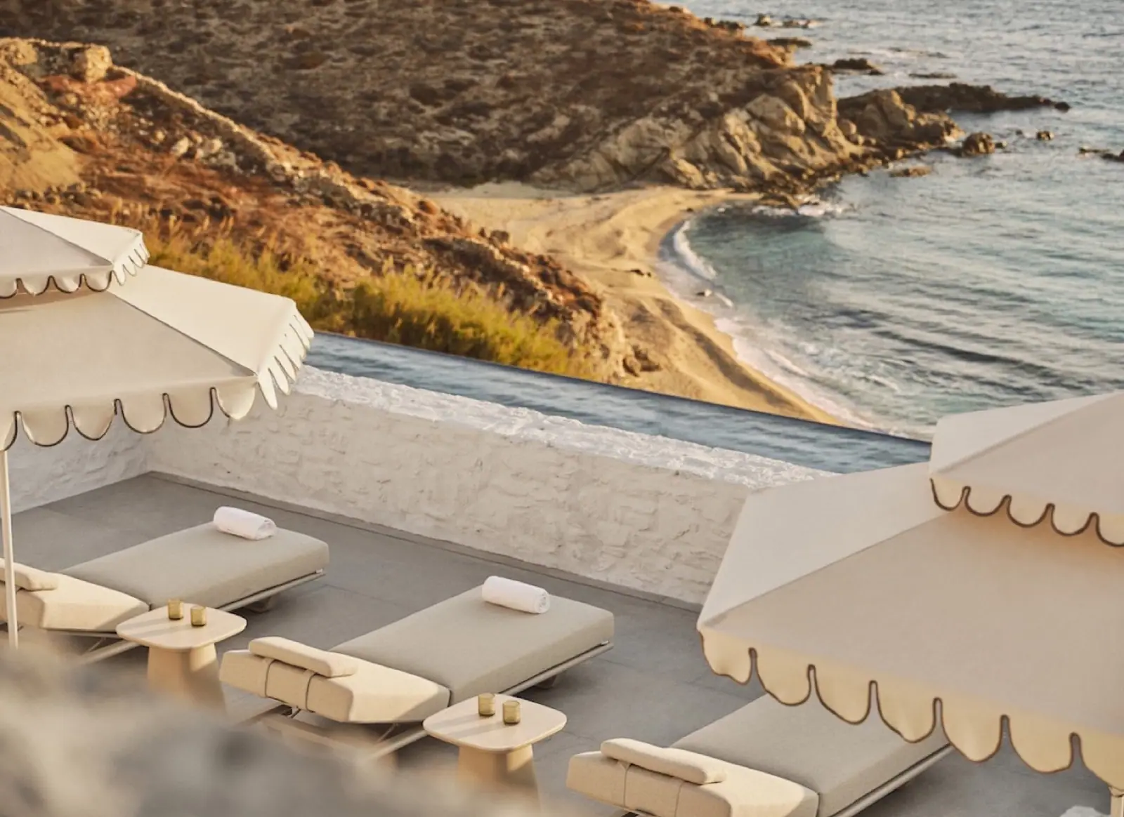 Mykonos 2026 — two palaces, one summer.